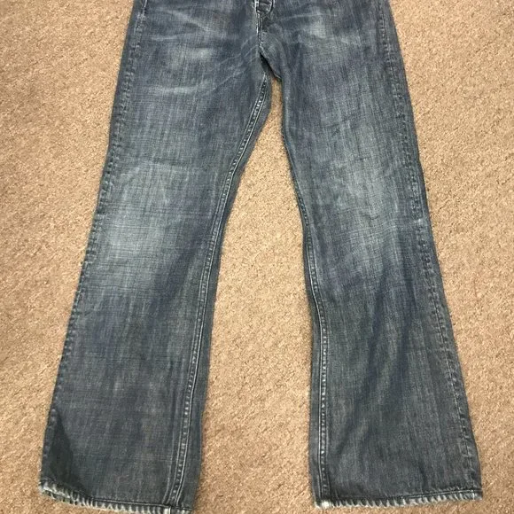 Earnest Sewn blue denim jeans Hemingway 34